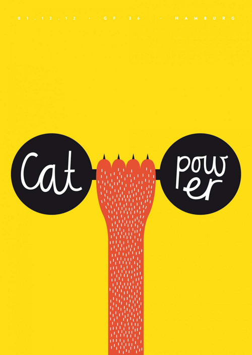 Cat Power. Rocket & Wink. 100 Beste Plakate.