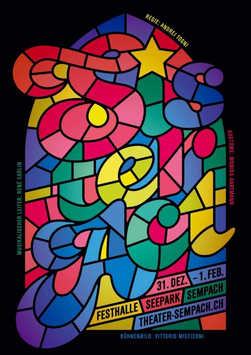 Sister Act. Erich Brechbühl. 100 Beste Plakate.