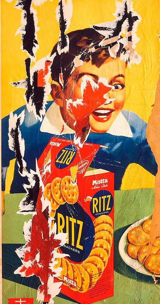 Mimmo Rotella. Los Afichistas.