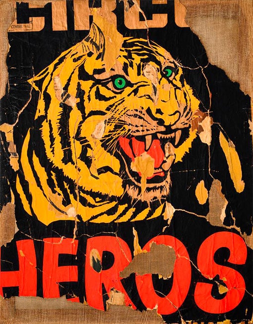 Mimmo Rotella. Exposición Poesía de la Metrópoli: Los Afichistas.