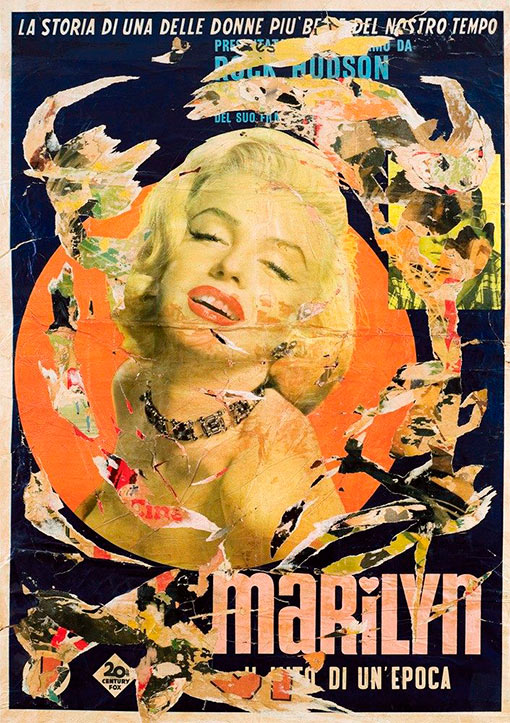 Mimmo Rotella. Exposición Poesía de la Metrópoli: Los Afichistas.