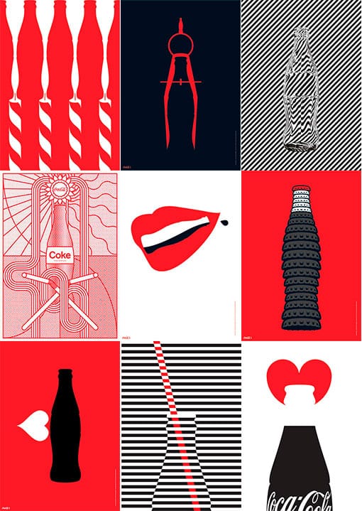 Coca-Cola: carteles y posters.