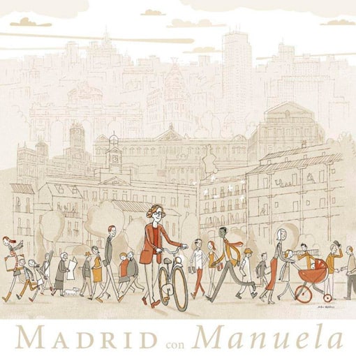 Madrid con Manuela. Juan Berrio.