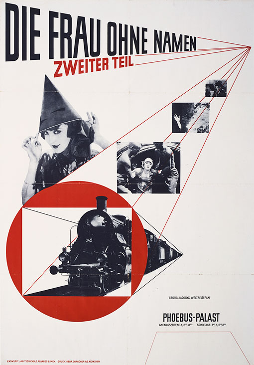 Diseño de cartel de Jan Tschichold